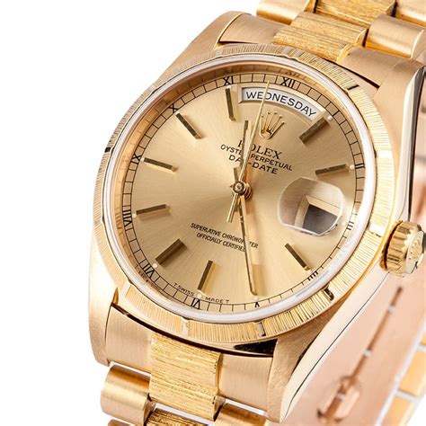 rolex mens watches gold|pre owned gold Rolex watches.